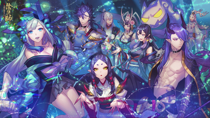 亚服阴阳师官推美图赏析 花鸟卷衣袂翩翩，吸血姬华服惊艳